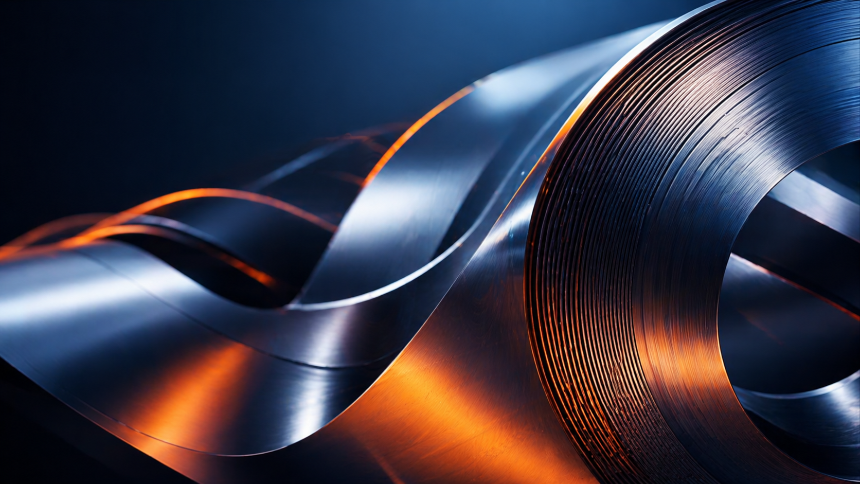 Molten steel pouring at a mill